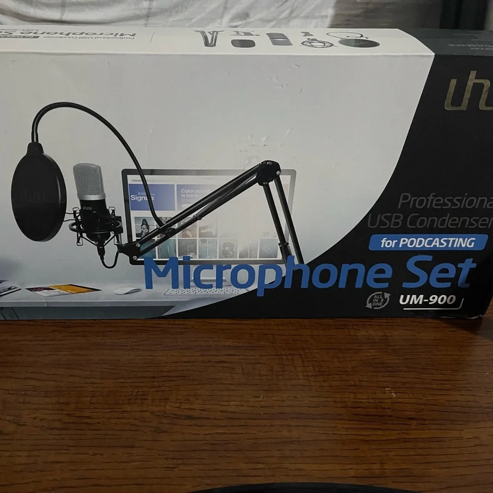 USB Podcast Condenser Microphone - Picture 1 of 2